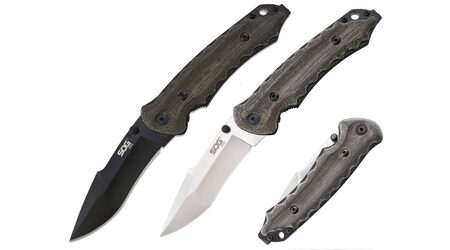 купите Нож складной SOG Kiku Folder Small Satin и Black / KU1001 - KU1002 в Нижнем Новгороде