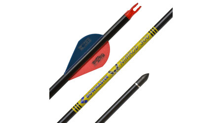 купите Карбоновая стрела для лука Bowmaster Nimrod с оперением Blazer 2" (Боумастер Нимрод), упак. 12 шт. в Нижнем Новгороде