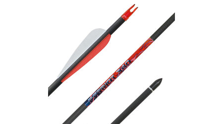 купите Карбоновая стрела для лука Bowmaster Patriot 340, оперение  3'' Streamline  в Нижнем Новгороде