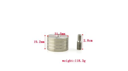 купите Грузик 116 грамм Bowmaster PR617 для карбоновых стабилизаторов в Нижнем Новгороде