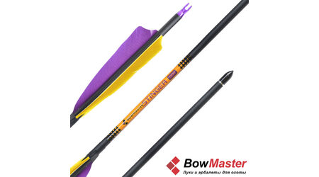 купите Стрела для лука Bowmaster Stinger натуральное оперение 5'' Shield (Боумастер Стингер) в Нижнем Новгороде
