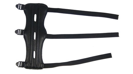 купите Крага для защиты предплечья Junxing JX107A (черная, кордура, 3 липучки) в Нижнем Новгороде