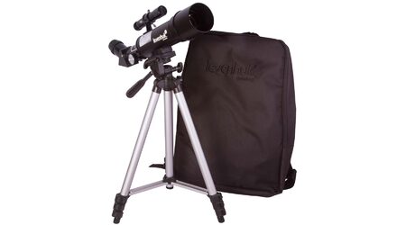 купите Телескоп Levenhuk Skyline Travel 50 для начинающих (рефрактор, 50мм, F=360мм, 1:7.2) на азимутальной монтировке в Нижнем Новгороде