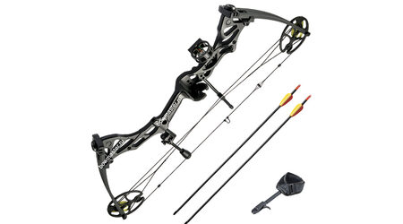 купите Блочный лук Man-Kung MK-CB75 рестайлинг черный в Нижнем Новгороде