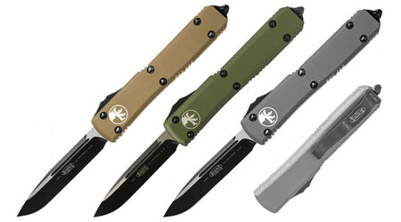 купите Автоматический выкидной нож Microtech Ultratech S/E Standard Drop Point / 121-1GY - 121-1OD - 121-1TA в Нижнем Новгороде
