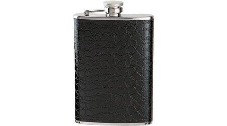 купите Фляга походная для спиртного "Черный крокодил" S.Quire TB05-2279PU 0.15 л в Нижнем Новгороде
