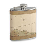 Фляга походная для спиртного "Карта" S.Quire TB06-3221PU 0.18 л