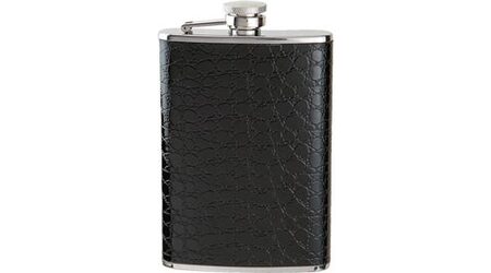 купите Фляга походная для спиртного "Черный крокодил" S.Quire TB08-2279PU 0.24 л в Нижнем Новгороде