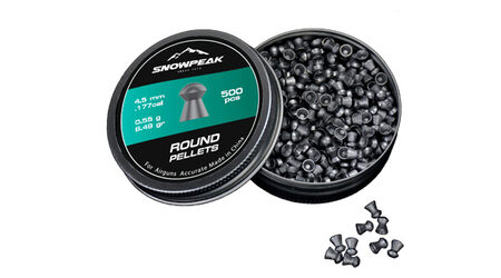купите Свинцовые пульки для пневматики SnowPeak Round калибр 4.5 мм в Нижнем Новгороде