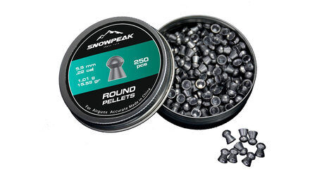 купите Свинцовые пульки для пневматики SnowPeak Round калибр 5.5 мм в Нижнем Новгороде