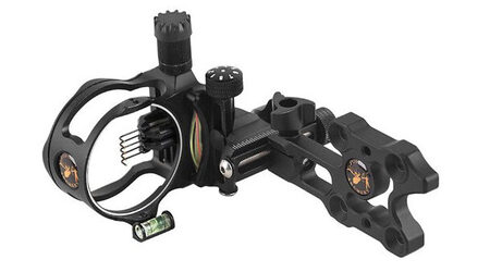 купите Прицел для блочного лука Topoint DB8150 черный (5 пин, микрорегулировка, подсветка) в Нижнем Новгороде