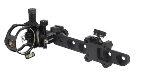 купите Прицел для блочного лука Topoint DB8250 (5 пинов, микрорегулировка, подсветка) в Нижнем Новгороде