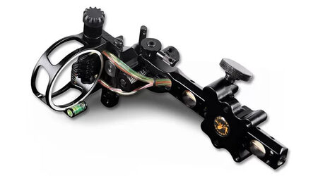 купите Прицел для блочного лука TP7570 черный (5 пинов, 0.019", микрорегулировка, подсветка) в Нижнем Новгороде