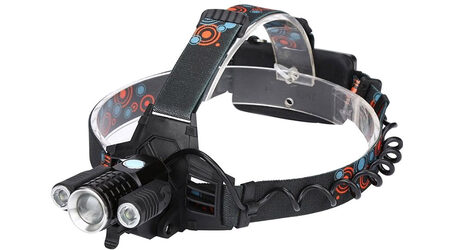 купите Светодиодный налобный фонарь UltraFire W-603 (Cree XML T6 + 2 Q5) 3500 люмен в Нижнем Новгороде