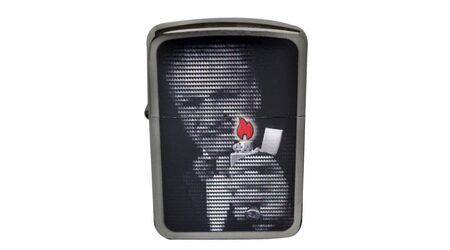 купите Зажигалка Zippo 28452 Replica 1941 Mr. Blaisdell Zippo Founder Black Ice (тонированный цирконием шлифованный хром, фото основателя Зиппо) в Нижнем Новгороде