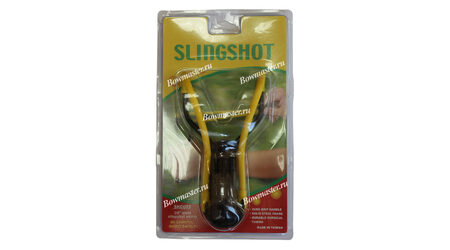 купите Рогатка Man-Kung MK-T9 (черная рукоять, желтая тетива) в Нижнем Новгороде